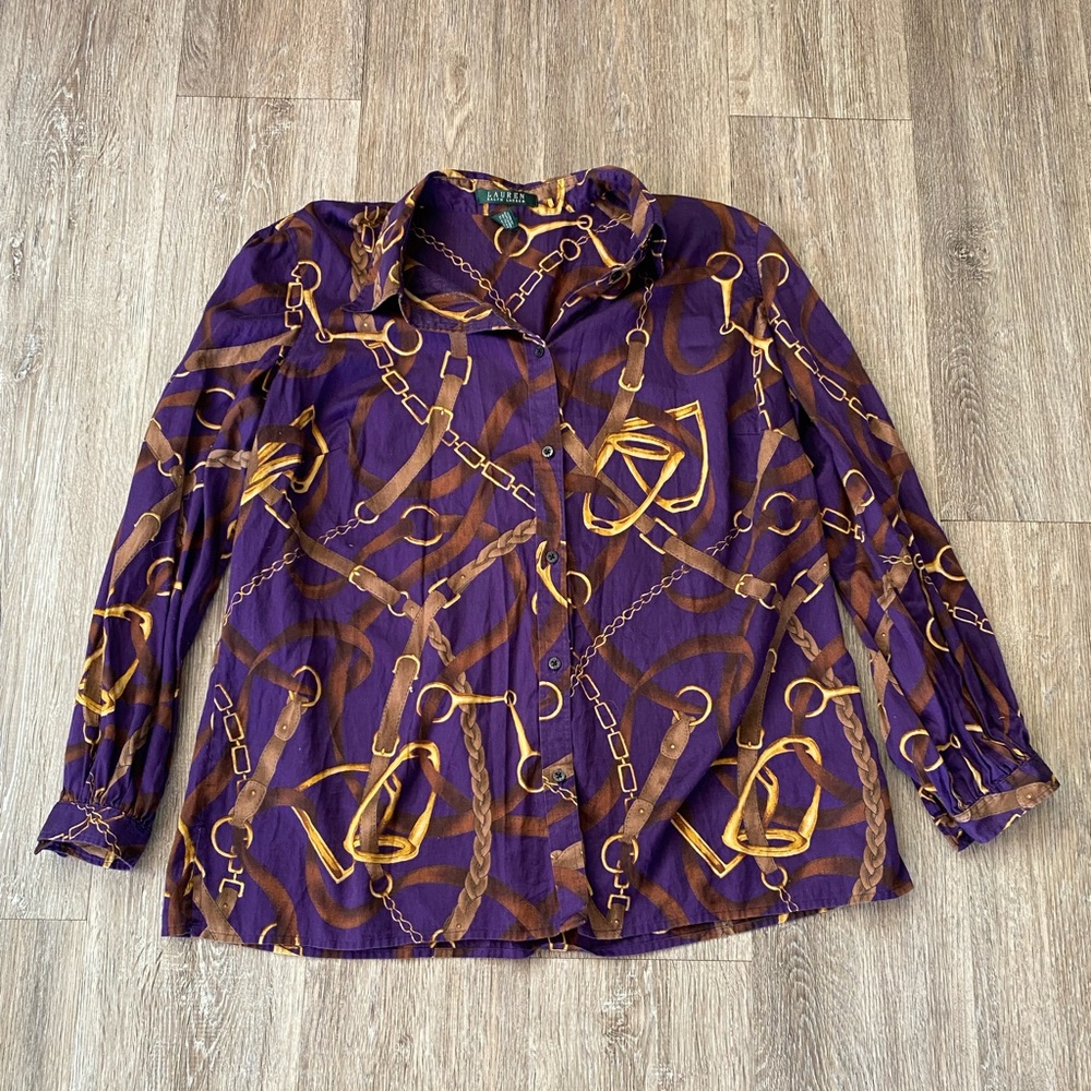 Lauren Ralph Lauren womens blouse size 1X